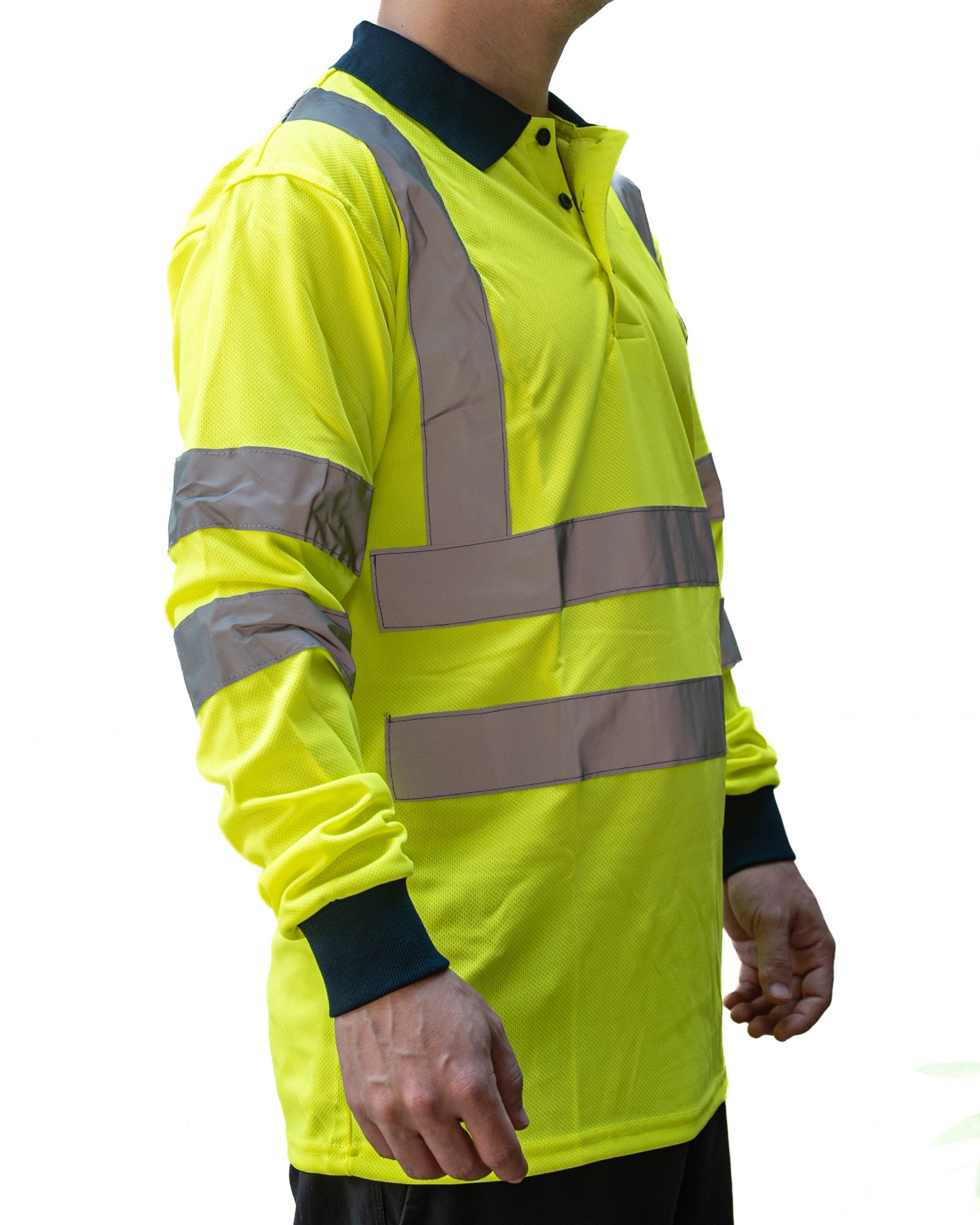 Cinta Reflectiva Camisas Fosforescentes Para Trabajo Prenda Con